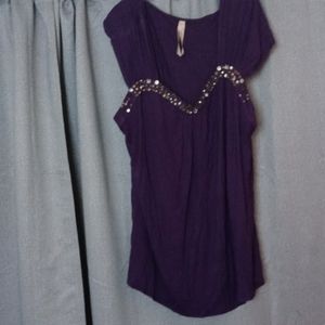 Never worn purple shiry